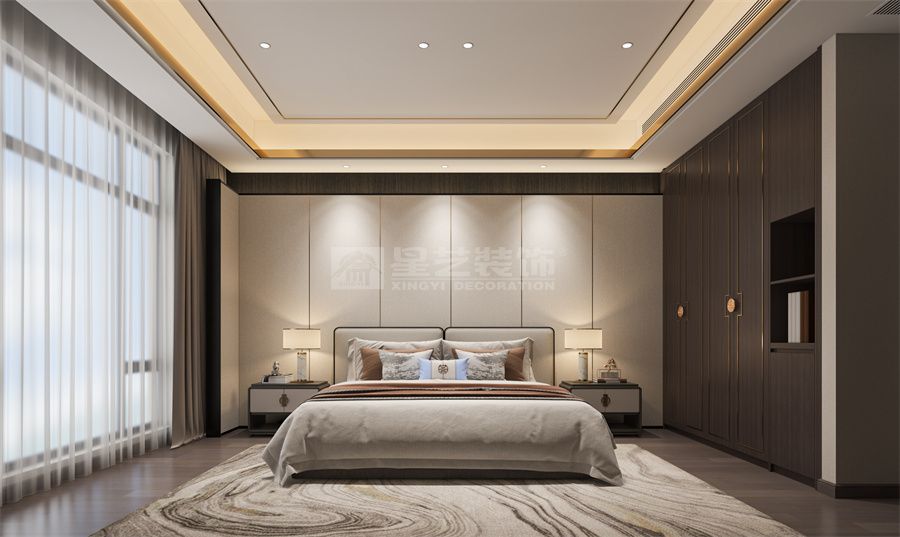 新中式-绿地城别墅(图10)