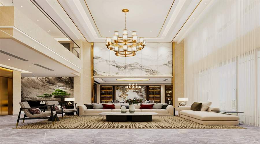 新中式-绿地城别墅