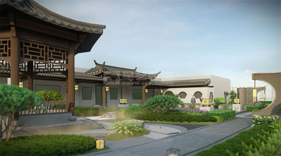 企业会所园林(图6)