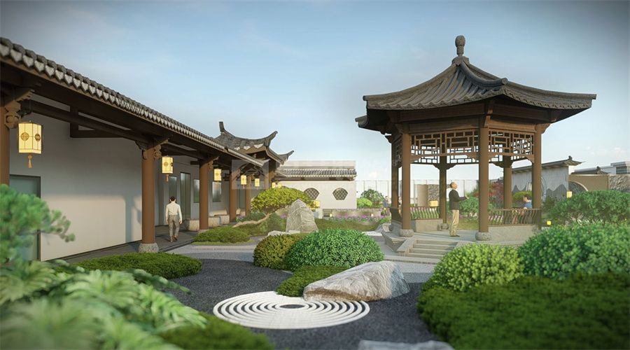 企业会所园林(图7)