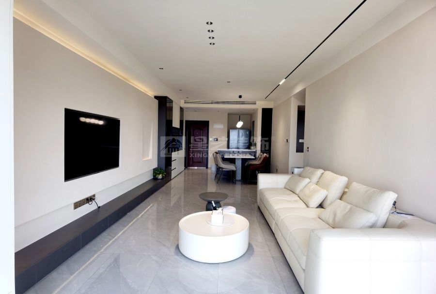 壹品江山6栋110平现代风实景(图2)