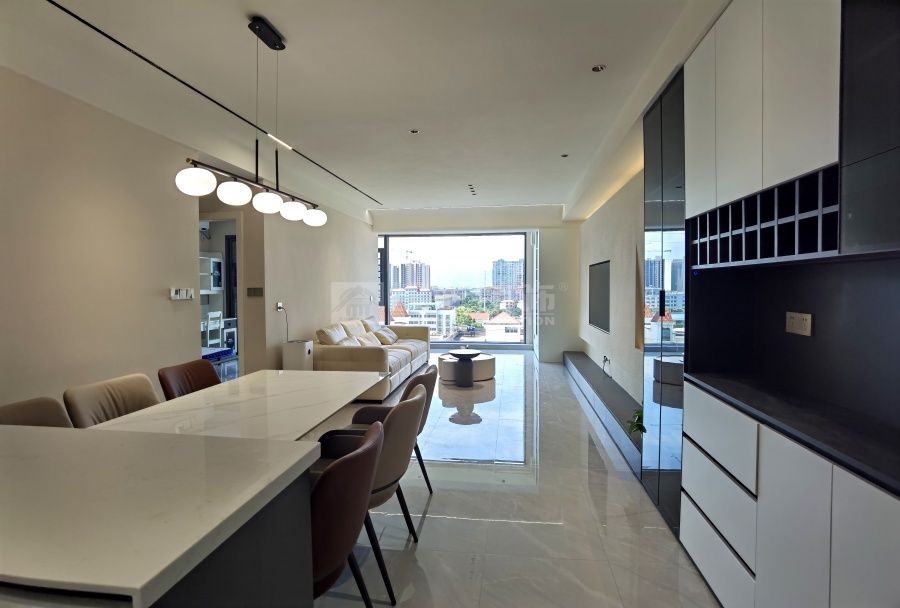 壹品江山6栋110平现代风实景(图7)