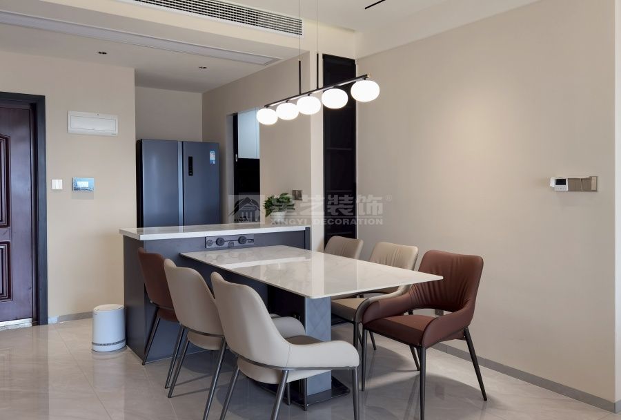 壹品江山6栋110平现代风实景(图6)