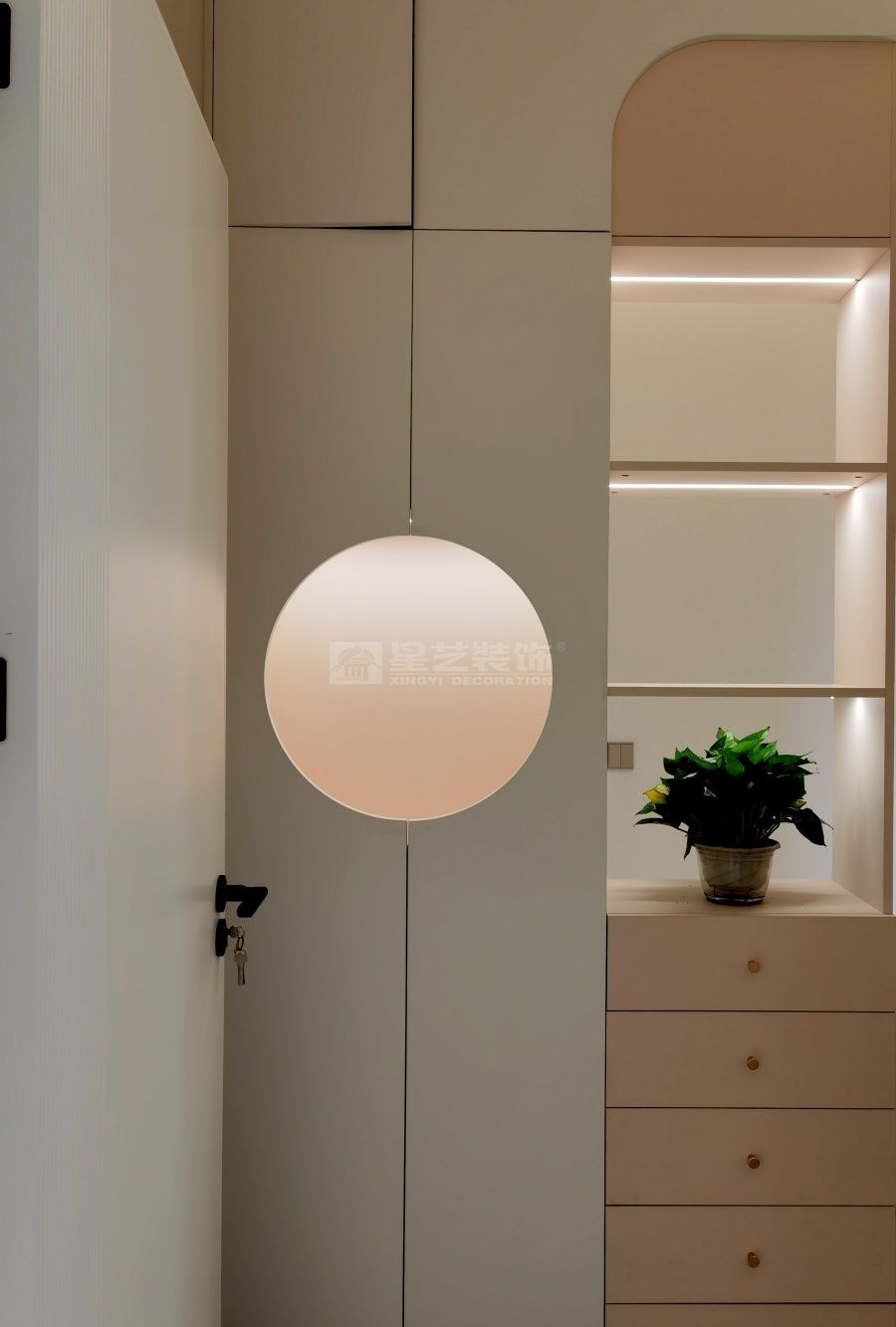 壹品江山6栋110平现代风实景(图14)