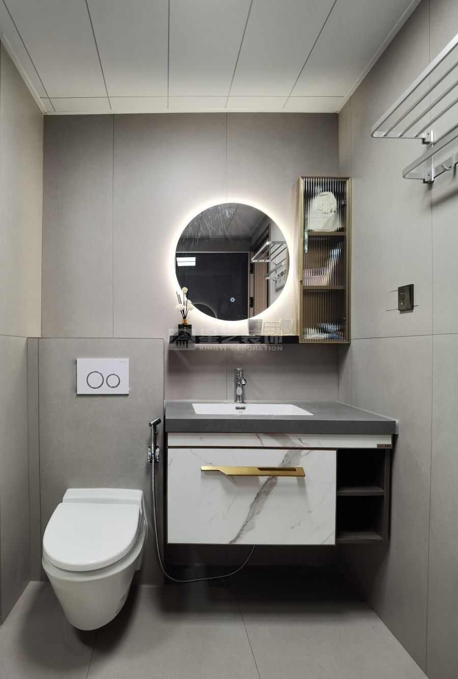 滨江一号190平新中式风格实景(图18)