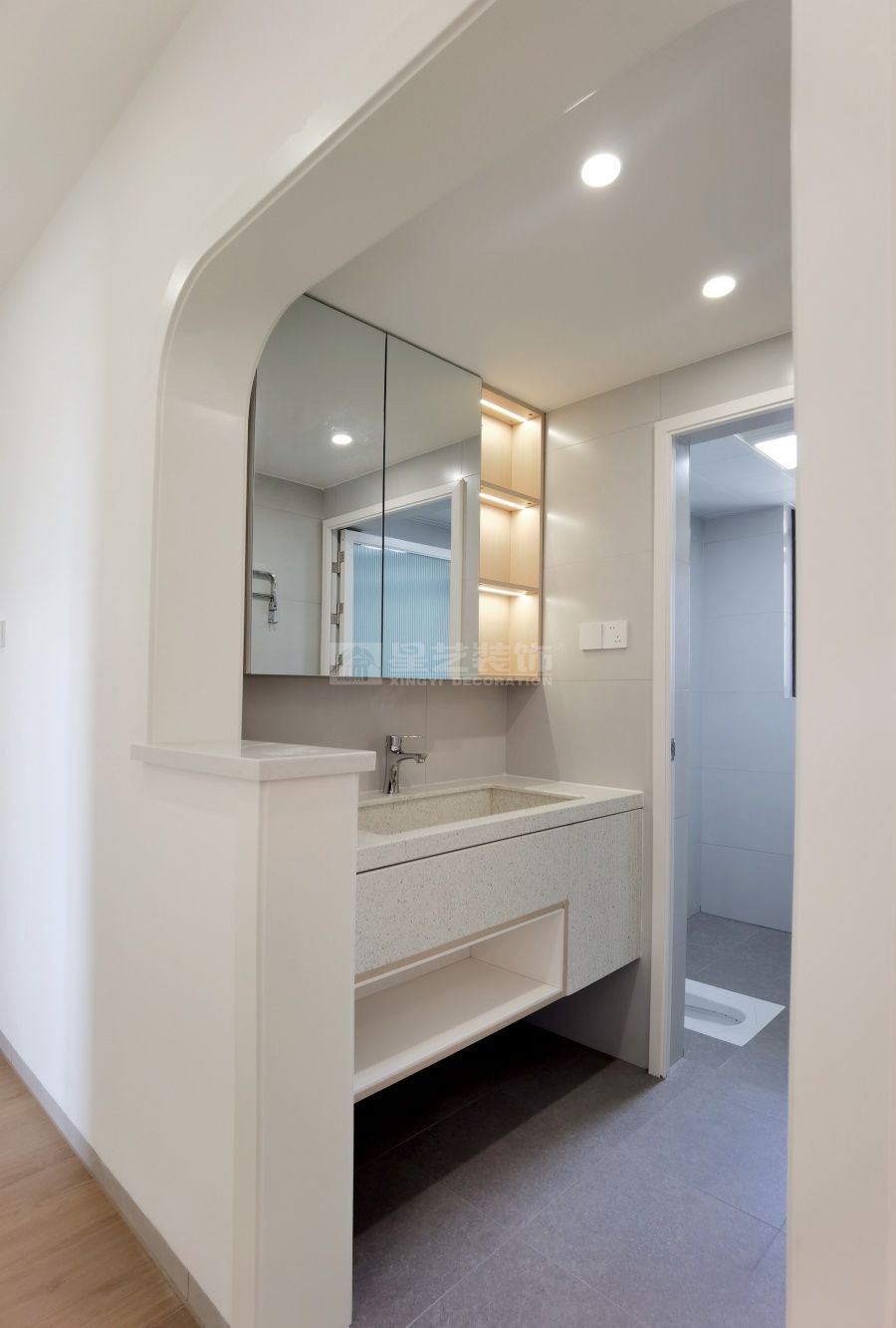 贺江幸福里13-03户型原木风实景(图18)