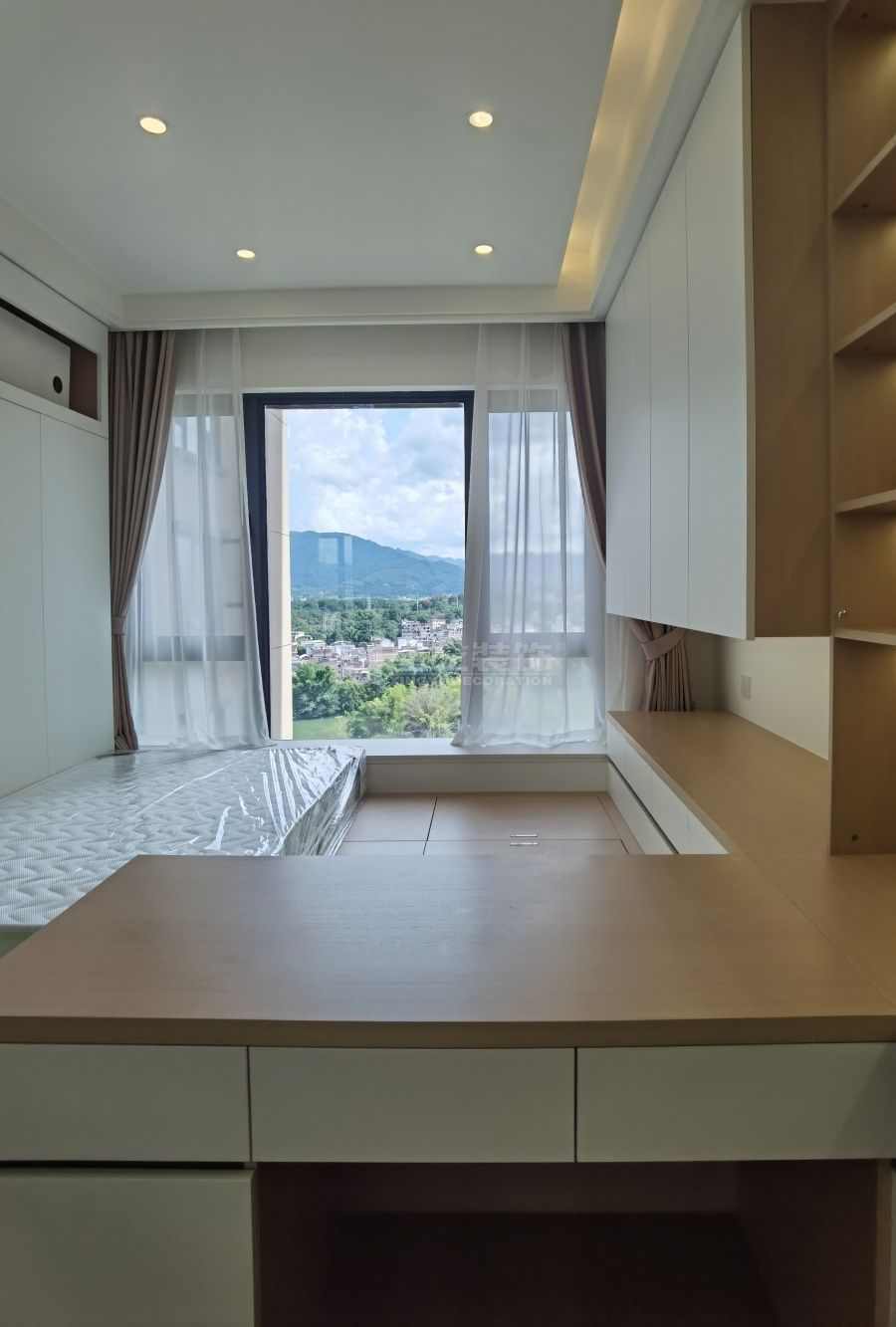 贺江幸福里13-03户型原木风实景(图25)