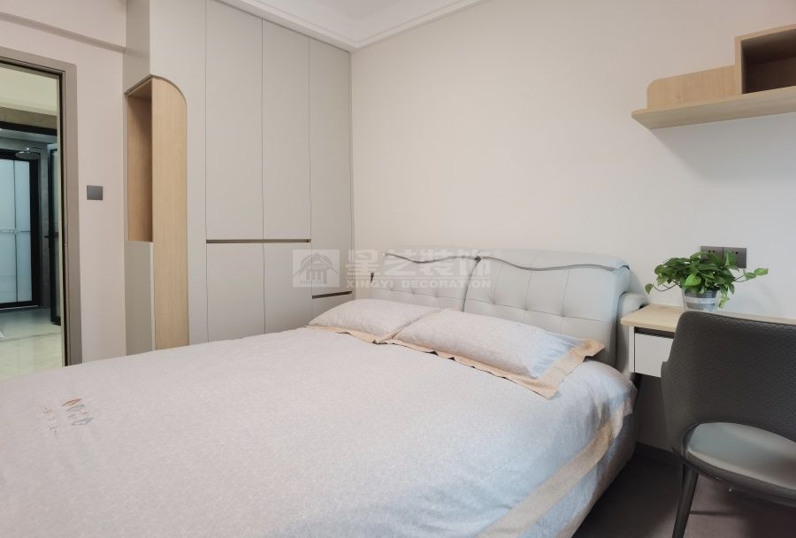 江滨华府五房现代风实景(图10)