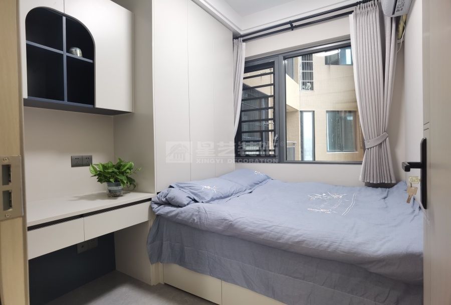 江滨华府五房现代风实景(图17)