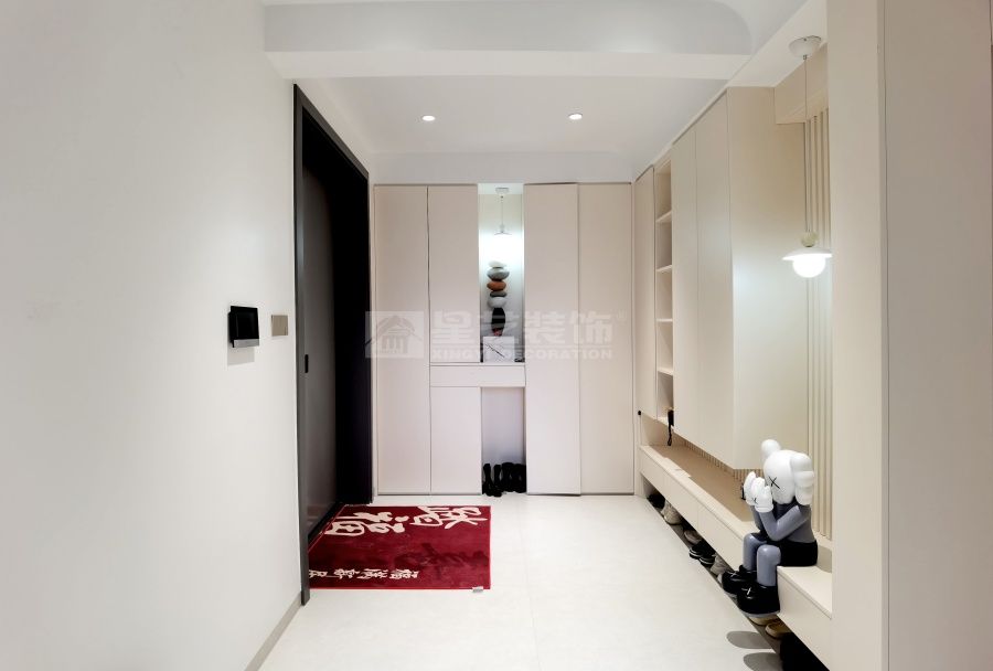 江滨华府280平现代风实景(图10)