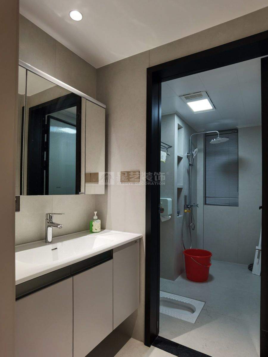 江滨华府280平现代风实景(图14)