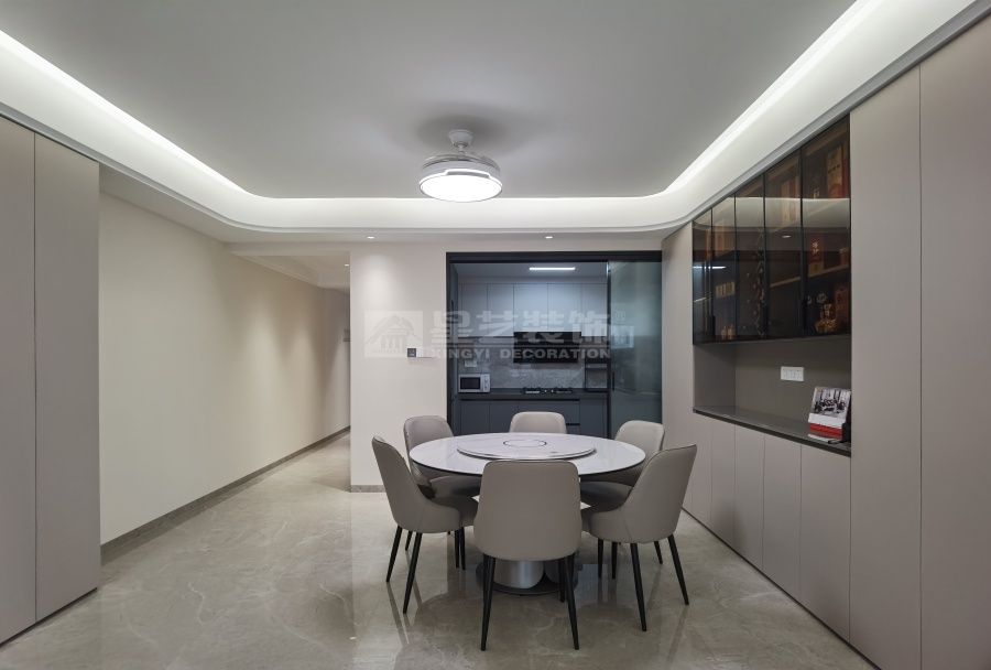 帝景湾02户型现代简约风实景(图6)