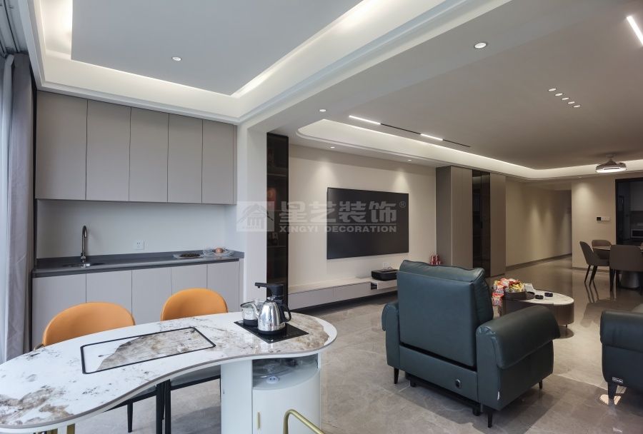 帝景湾02户型现代简约风实景(图5)