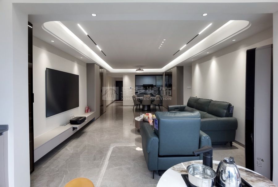 帝景湾02户型现代简约风实景(图3)