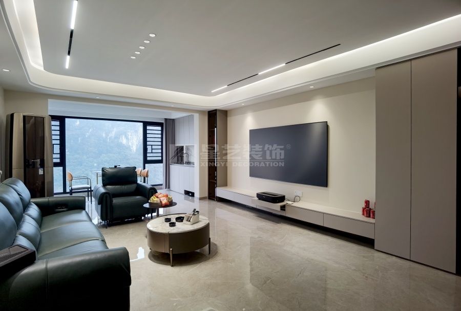 帝景湾02户型现代简约风实景(图2)