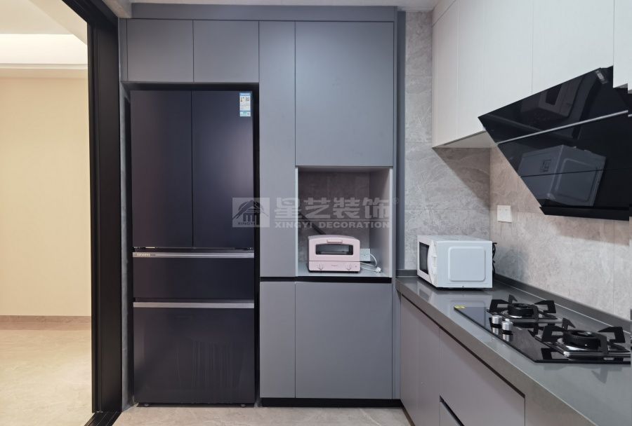 帝景湾02户型现代简约风实景(图12)