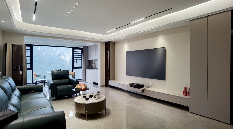 帝景湾02户型现代简约风实景