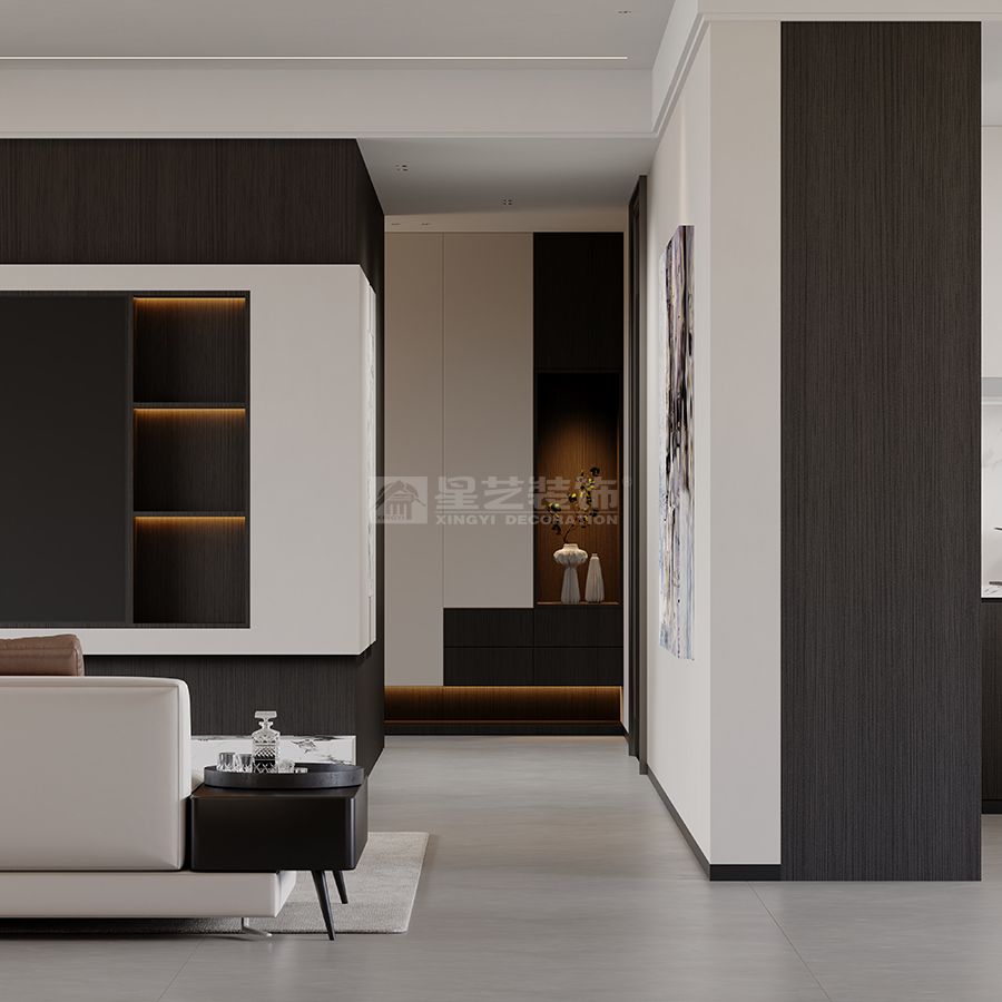 华发横琴湾大平层—意式极简(图9)