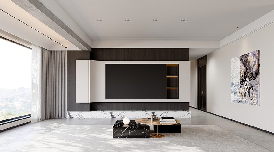 华发横琴湾大平层—意式极简