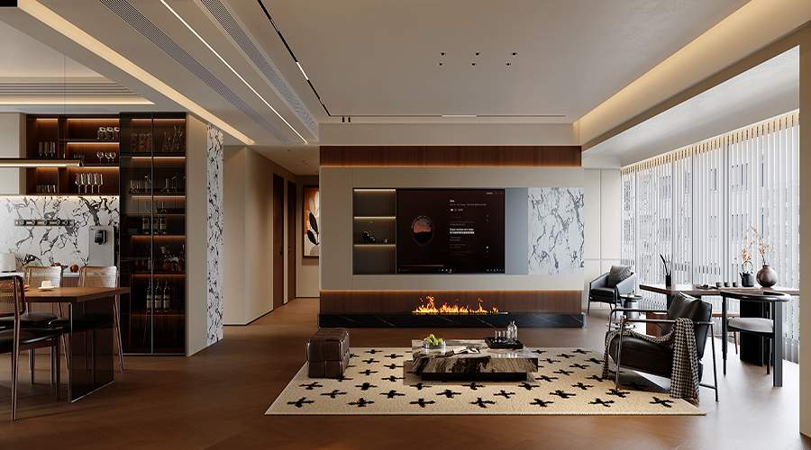 温馨复古舒适家