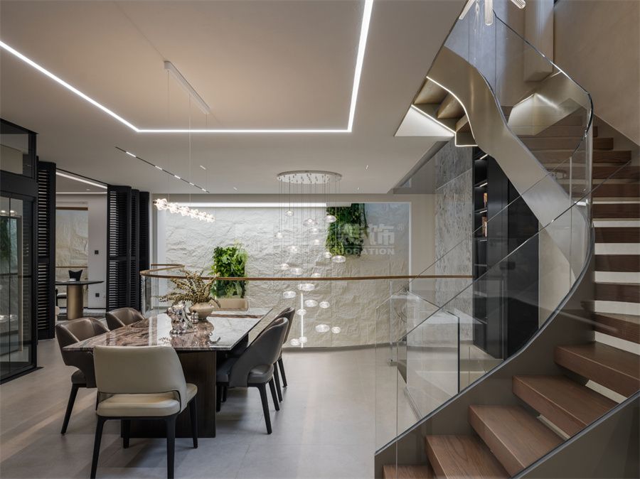 金陵玖园-现代-400平米(图6)