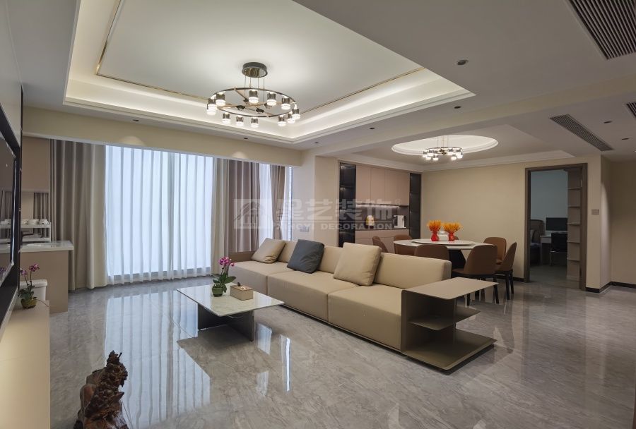 贺州280平复式楼带空中花园实景(图2)