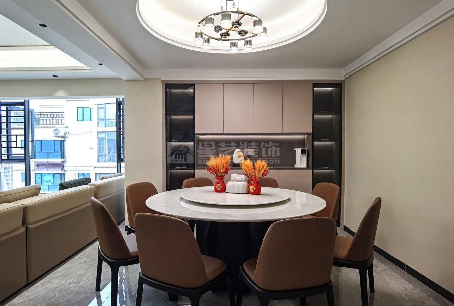 贺州280平复式楼带空中花园实景(图7)