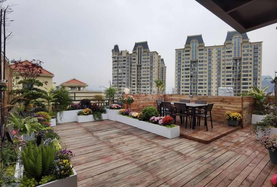 贺州280平复式楼带空中花园实景(图31)