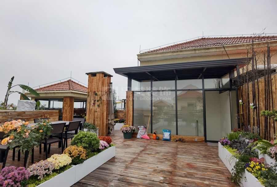 贺州280平复式楼带空中花园实景(图33)