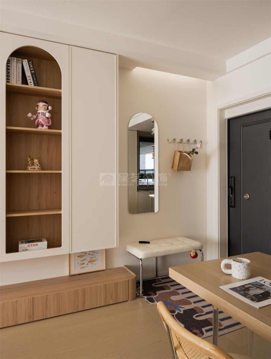 贾瑶华府-原木奶油风-89平(图2)