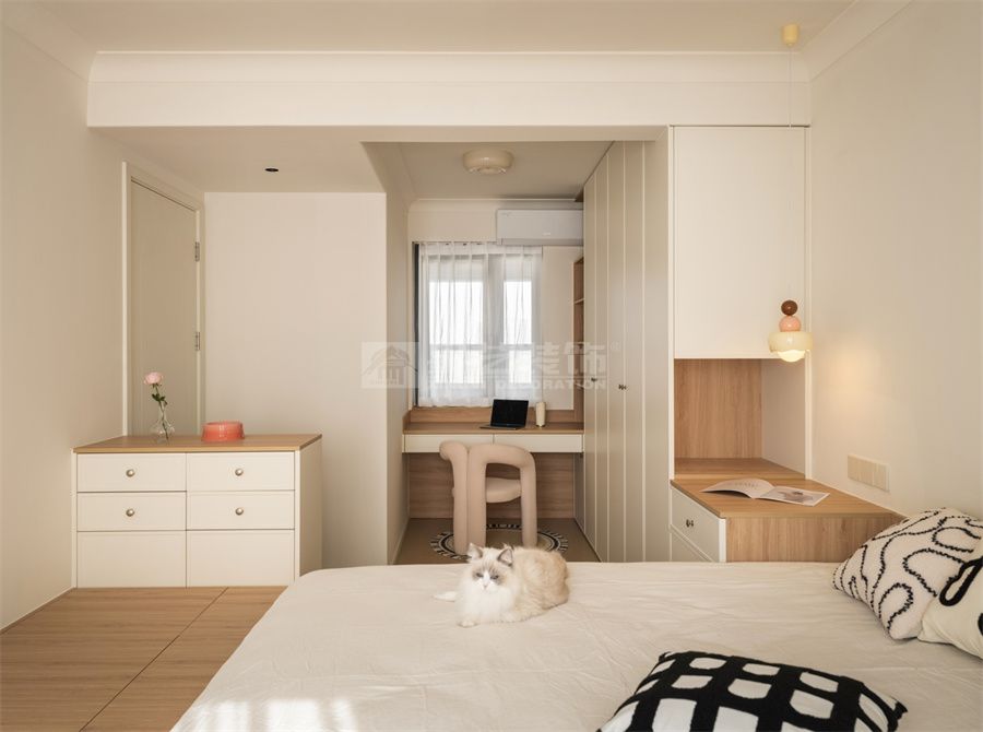 贾瑶华府-原木奶油风-89平(图11)