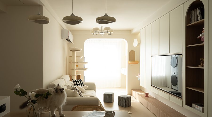 贾瑶华府-原木奶油风-89平