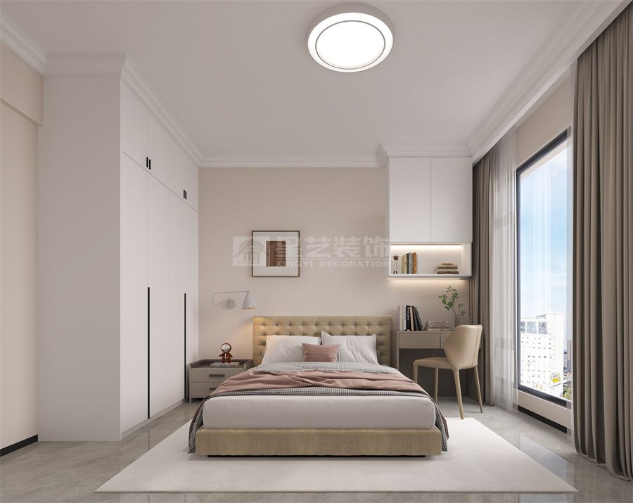 暖色现代风格大平层(图9)