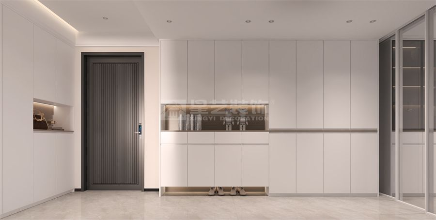 暖色现代风格大平层(图13)