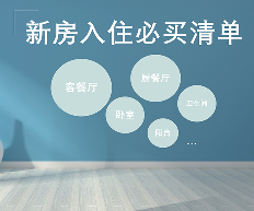 新房入住必买清单，软装家具一网打尽！