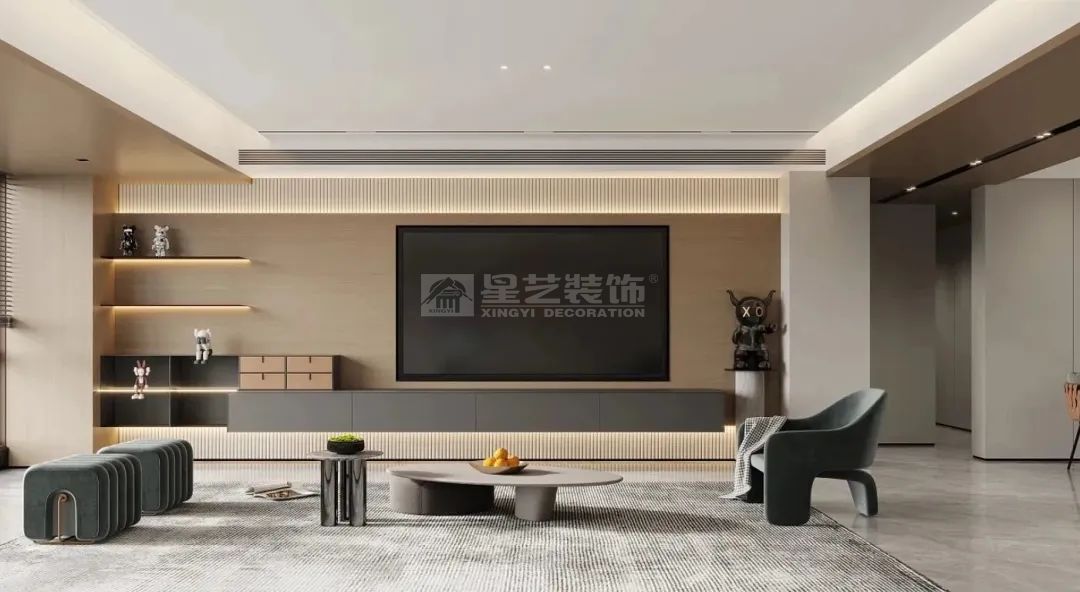 电视背景墙设计，哪种更适合居家？(图4)