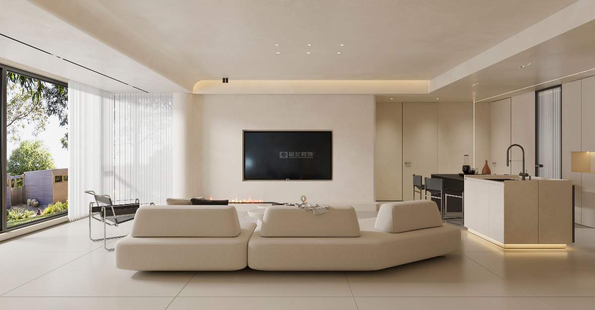 一见倾心:极简奶油风格如何营造高级感(图2) 06a3d39e5ea9242021e387a84c2207e7.jpg