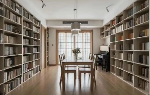 旧房改造丨二十年的老房子,大气原木风,满满书香气!(图4) 旧房改造丨二十年的老房子,大气原木风,满满书香气!(图4)