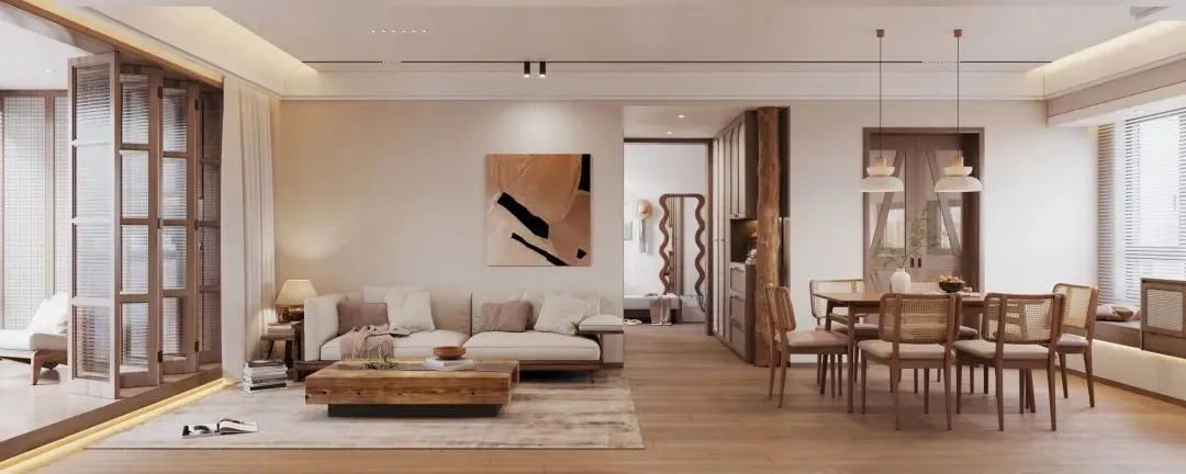 告别廉价原木风，这样装高级又治愈(图1)