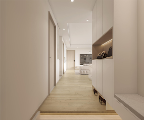 冷静而热烈、克制又张扬，128㎡现代简约，给空间带来无限美感