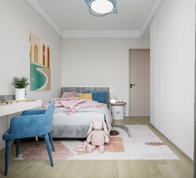 冷静而热烈、克制又张扬,128㎡现代简约,给空间带来无限美感(图6) 178913e1d7148586f11574a8e304e1ae.jpg