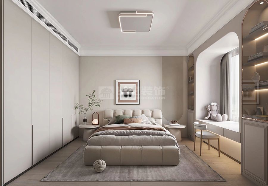 仁恒滨海半岛大平层-奶油风(图3)