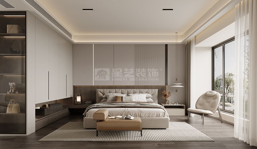 万科金域蓝湾大平层-现代简约(图8)