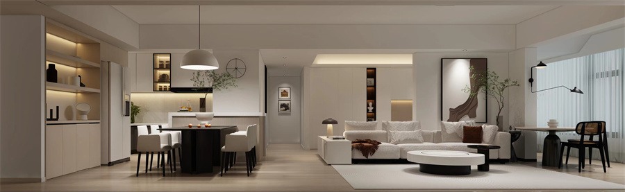 极简生活的诗意住宅——杏林居170㎡分享(图1)