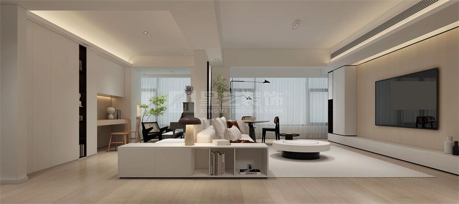 极简生活的诗意住宅——杏林居170㎡分享(图2)