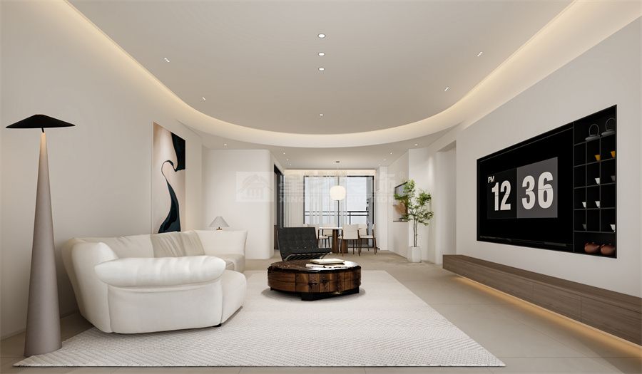 碧桂园凤鸣苑现代奶油风(图2)