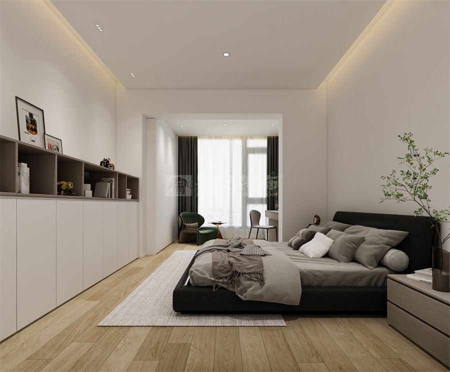 碧桂园凤鸣苑现代奶油风(图8)