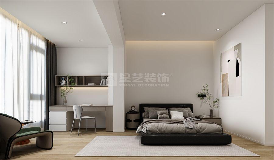 碧桂园凤鸣苑现代奶油风(图9)