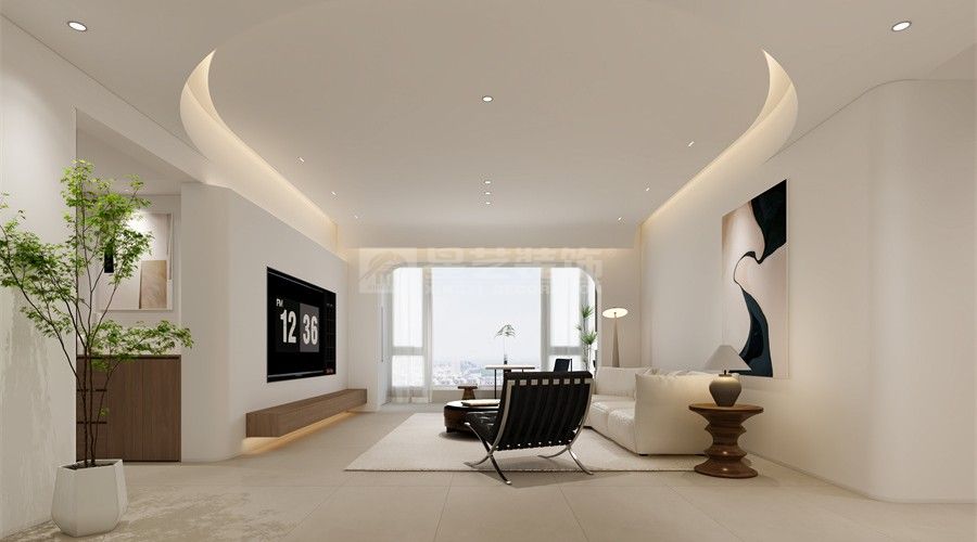 碧桂园凤鸣苑现代奶油风