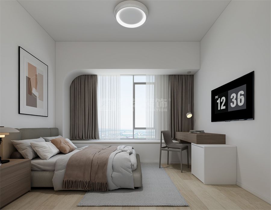 碧桂园凤鸣苑现代奶油风(图11)